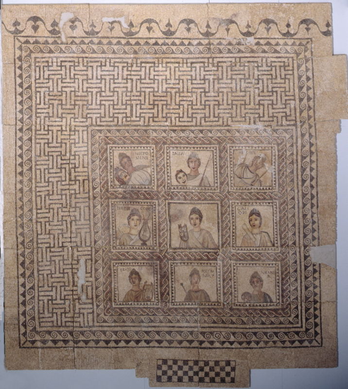 Mosaic de les Muses